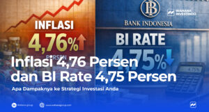 Inflasi 4,76 Persen dan BI Rate 4,75 Persen. Apa Dampaknya ke Strategi Investasi And